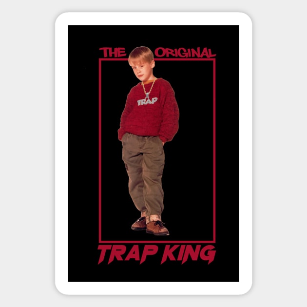 Kevin McCallister, Original Trap King Sticker by novaiden